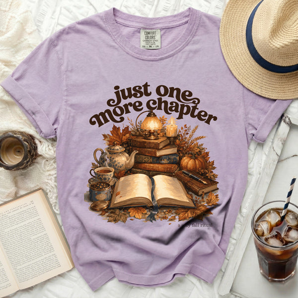 Cozy Chapter Tee in Orchid