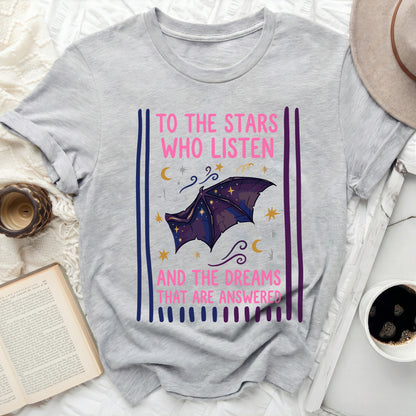 TO THE STARS WHO LISTEN AND THE DREAMS Bat Wing product type