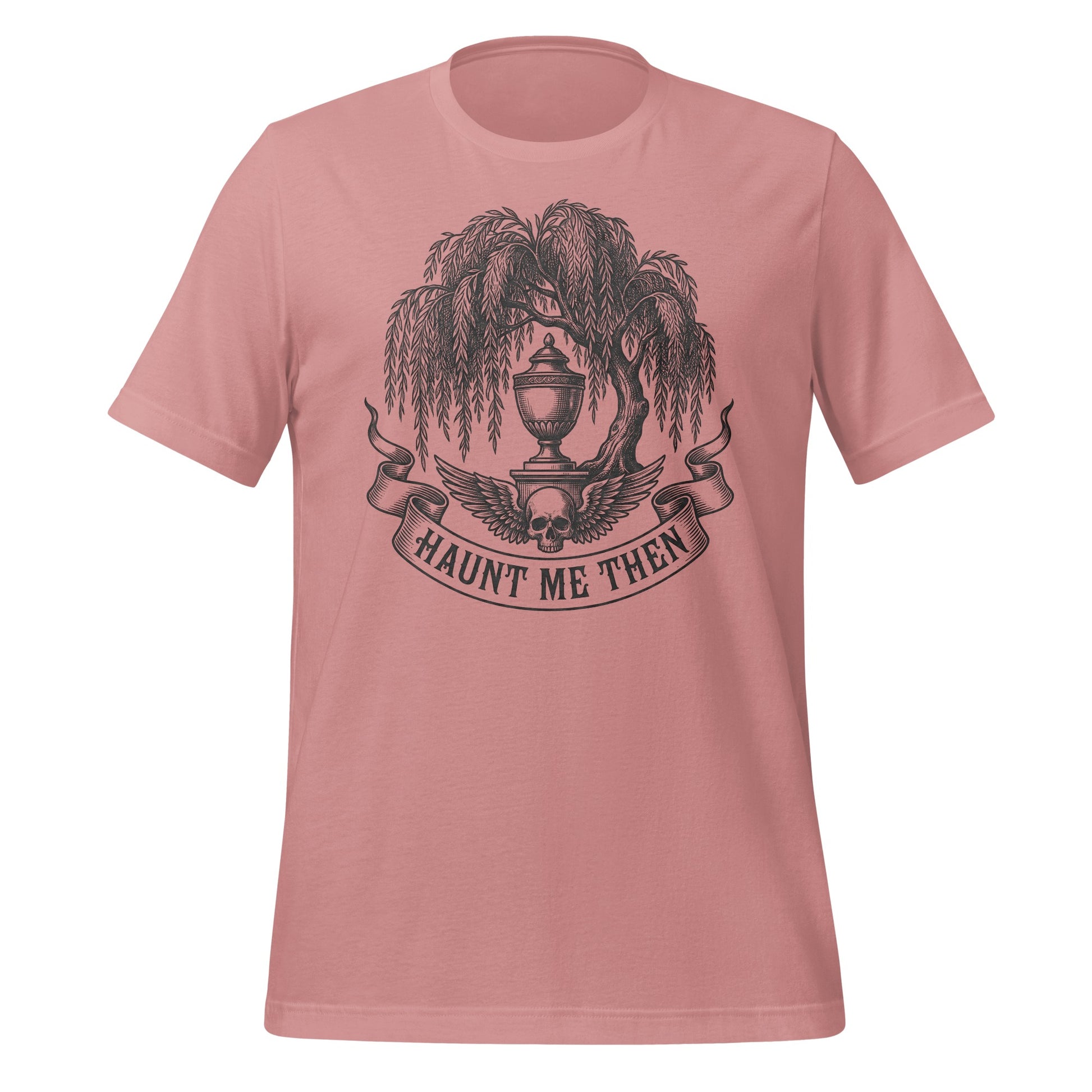 Haunt Me Then Skull and Urn Graphic T-Shirt