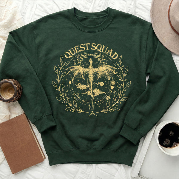 Ridoc Quest Sweatshirt in Forest Green