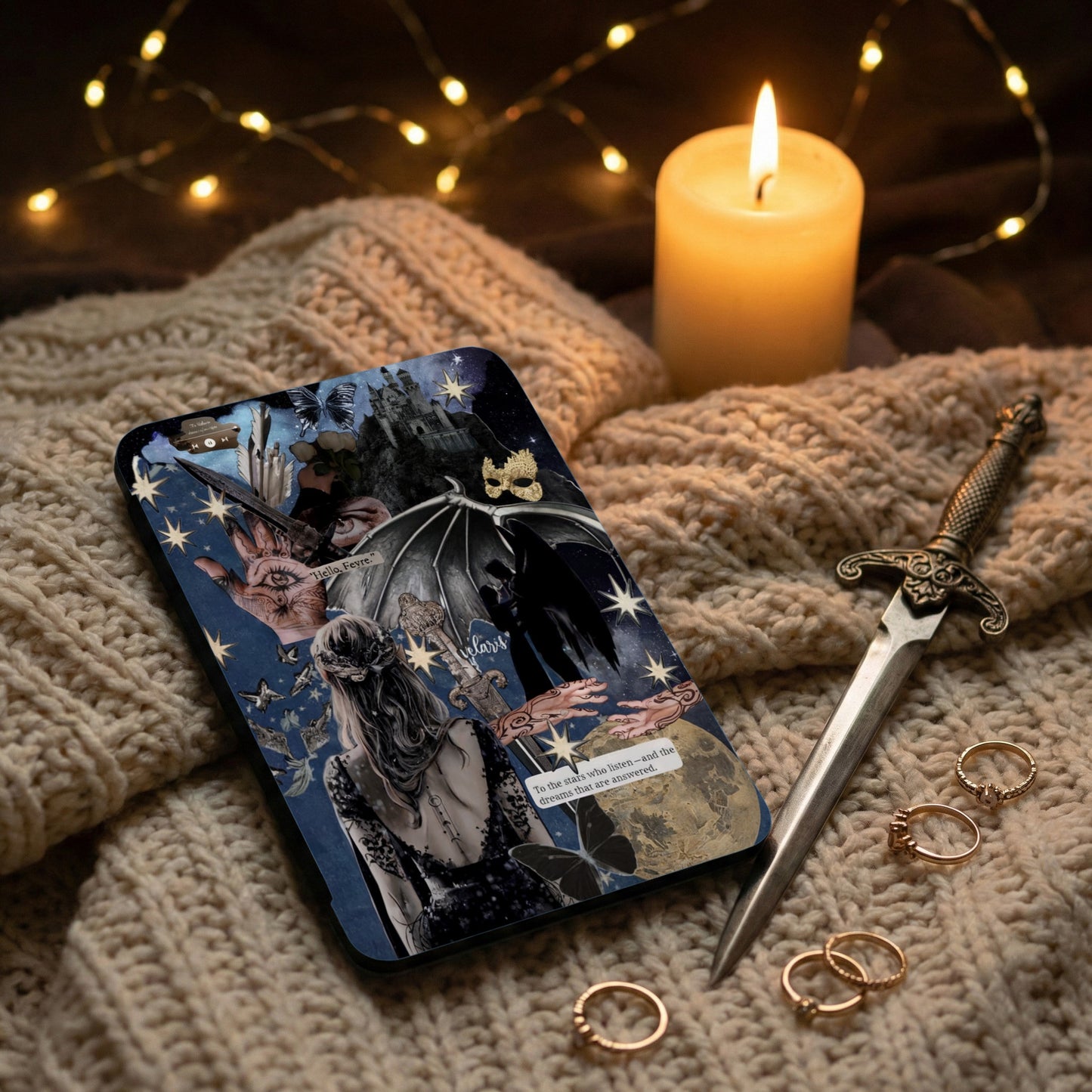 Mystical Night Stars Velaris Feyre Who Listen product type