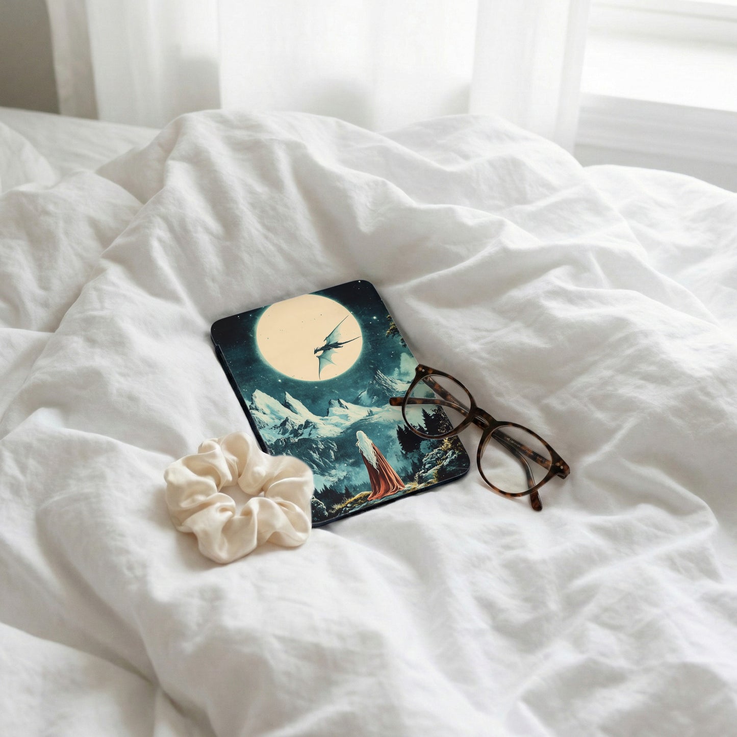 Dragon Moon Mountains Figure Fantasy Mystical product type