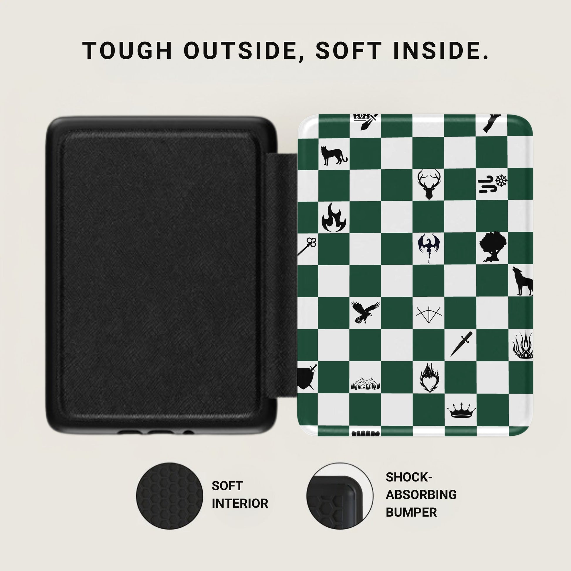 TOUGH OUTSIDE SOFT INSIDE Shock-Absorbing Bumper product type