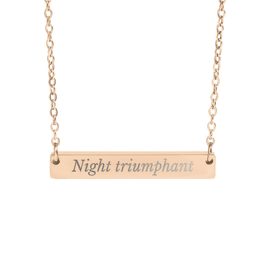 Night Triumphant Necklace - MagicMerchEmporium
