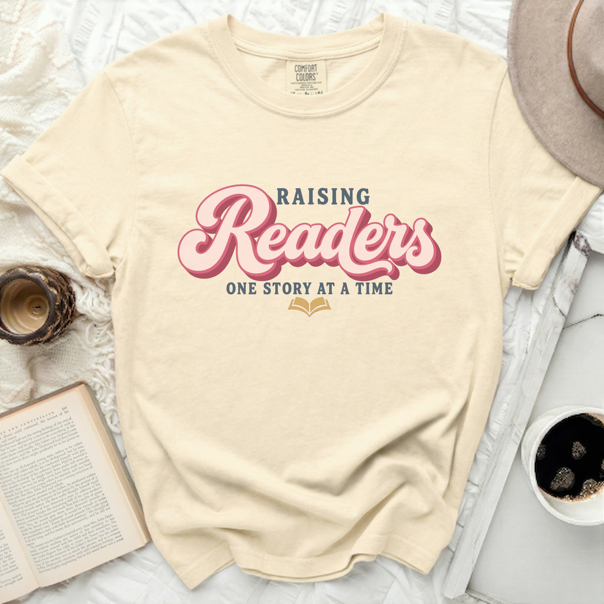 Raising Readers Tee