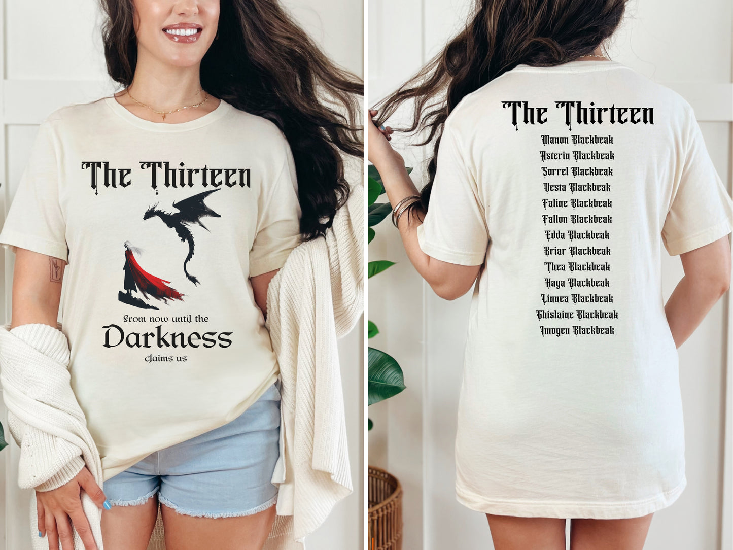 🖤 "The Thirteen" Darkness Claims Us Tribute Tee 🖤