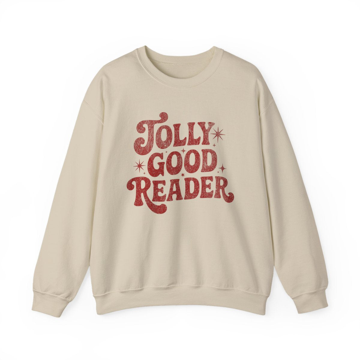 Jolly Good Reader Festive Graphic Sweatshirt product