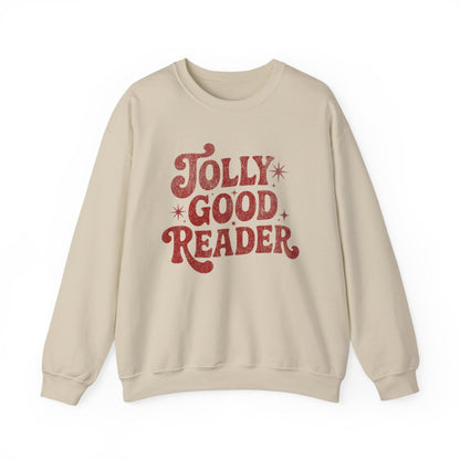 Jolly Good Reader Festive Graphic Sweatshirt product