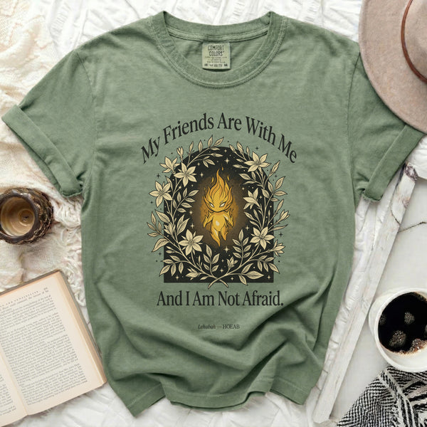 Lehabah's Protective Spirit Tee in Moss