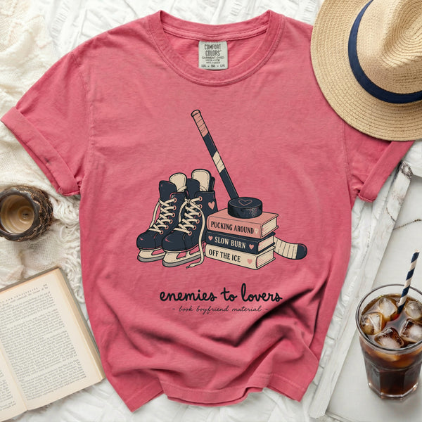 Puck & Pages Romance Tee in Crunchberry