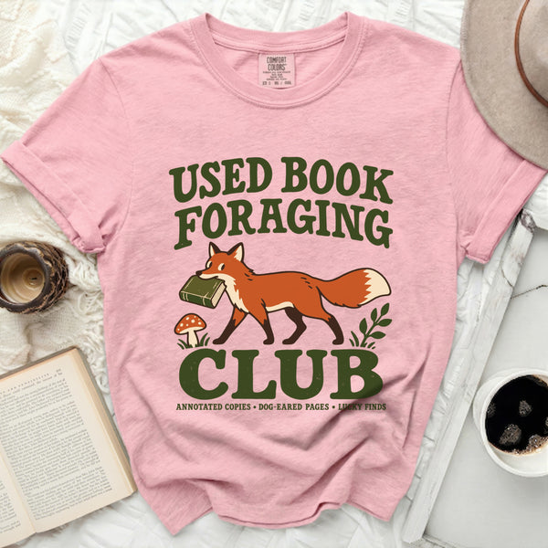 Book Foraging Club Tee in Blossom