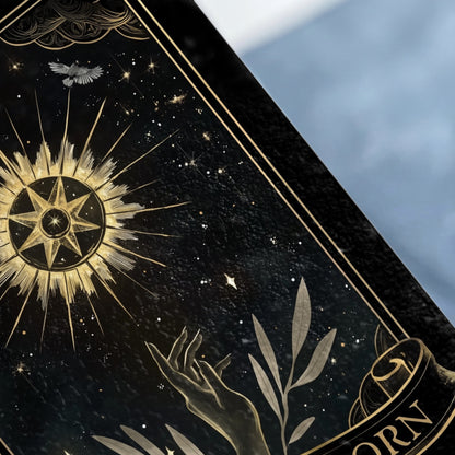 Celestial Sun Compass Bird Hand Stars Scroll product type
