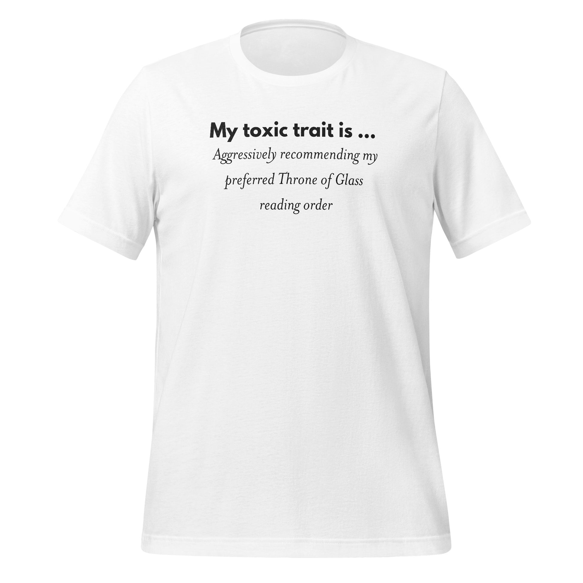 My Toxic Trait is Aggressively Recommending Reading Shirt