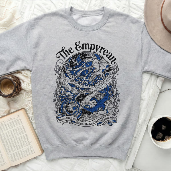 Empyrean Dragon Sweatshirt in Sport Grey