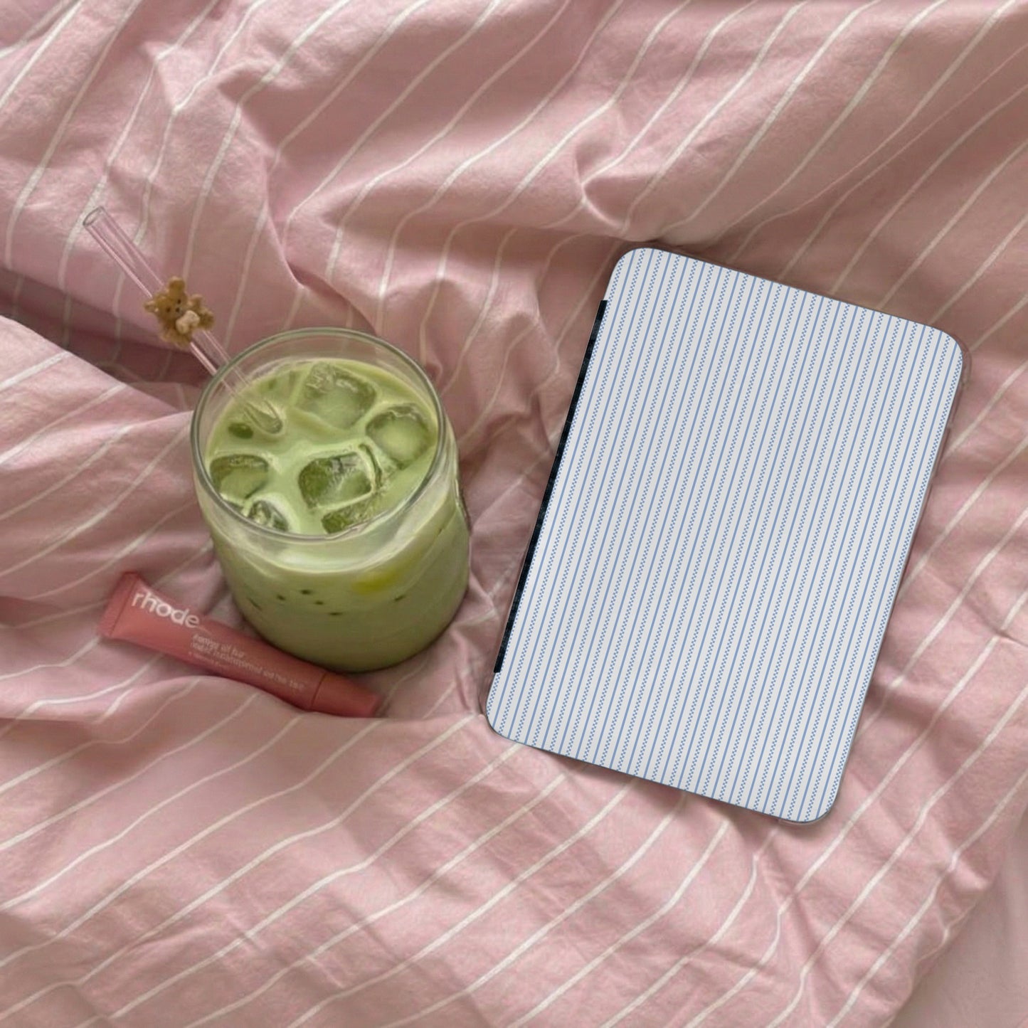 Elegant Striped Tablet Cover for Stylish Protection