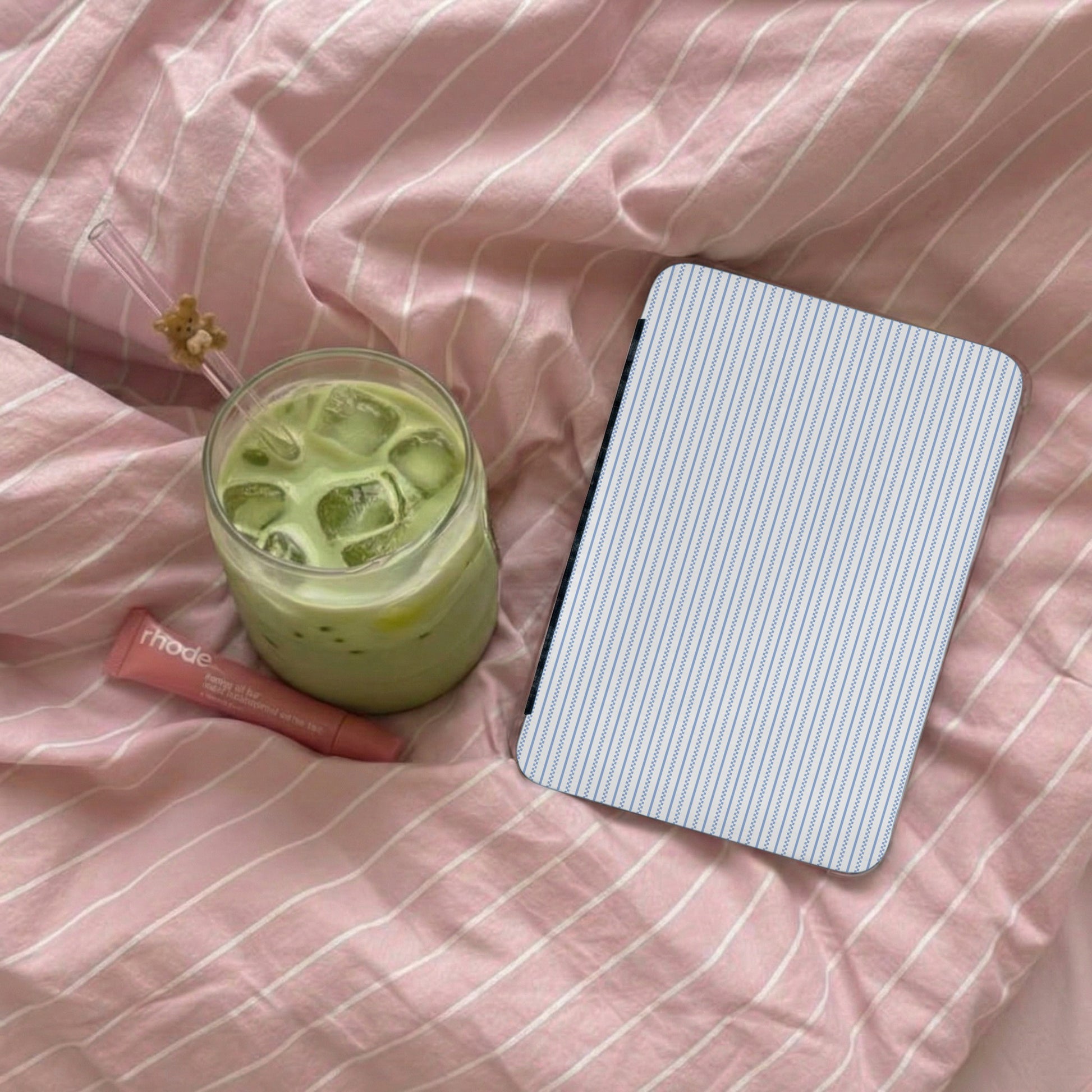Elegant Striped Tablet Cover for Stylish Protection