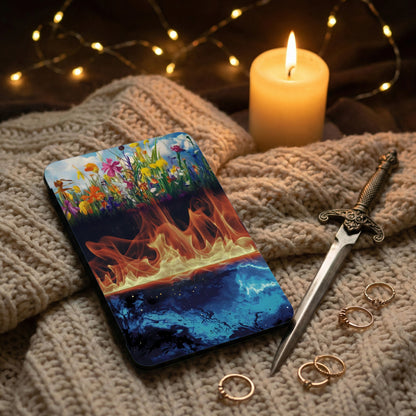 Vibrant Floral Fire Water Elemental Product Type