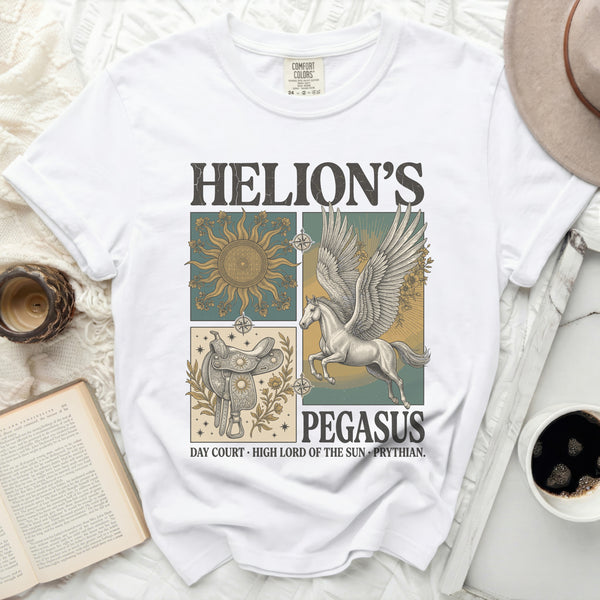 Helion Pegasus Tee in White