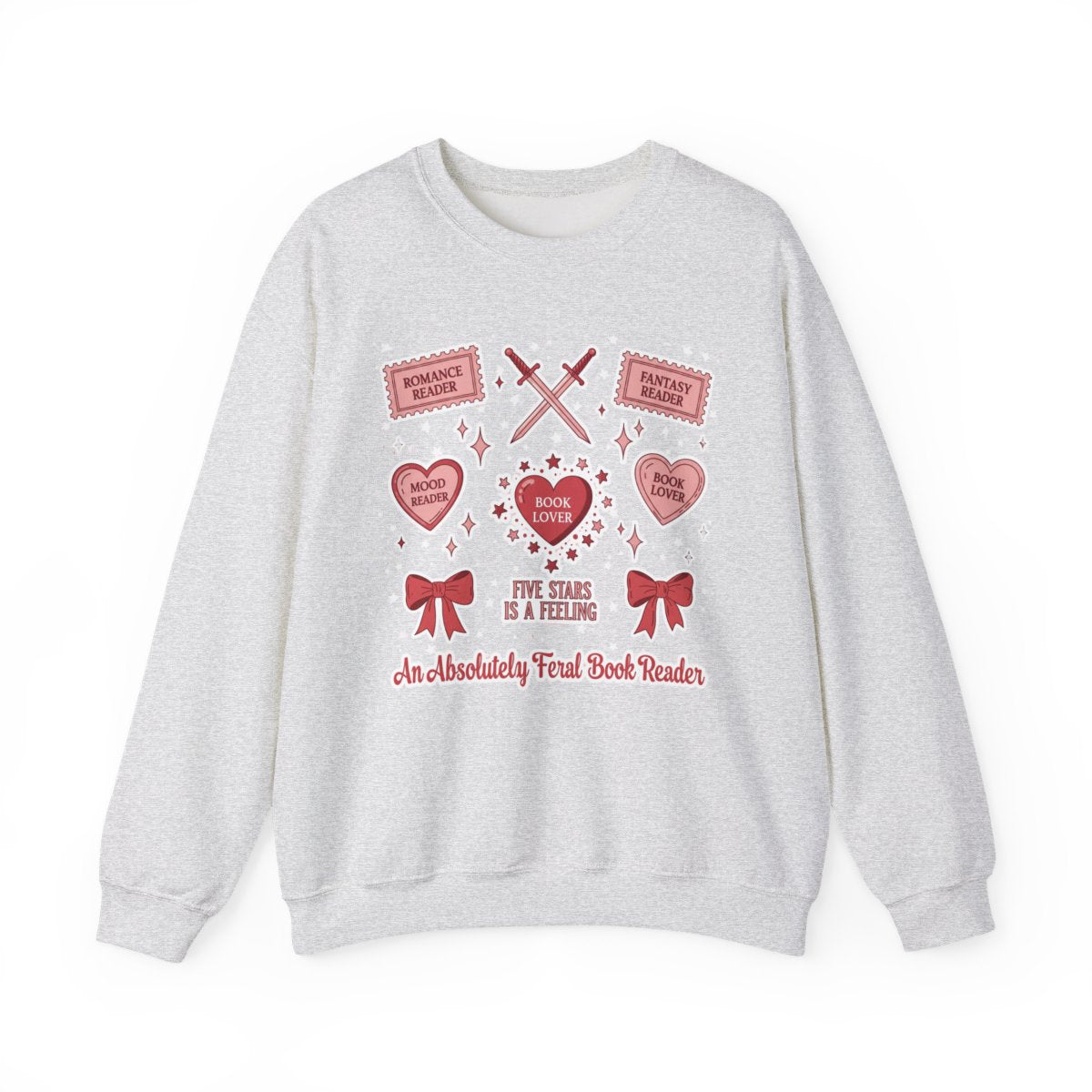 Absolutely Feral Book Reader Cozy Sweatshirt