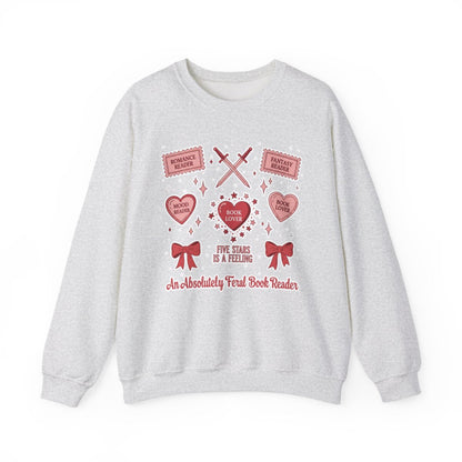 Absolutely Feral Book Reader Cozy Sweatshirt
