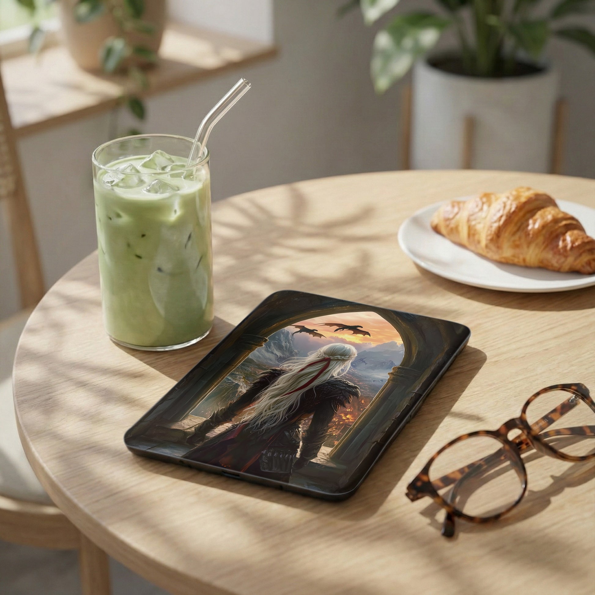 Fantasy Dragon Queen Mountain View Tablet product type