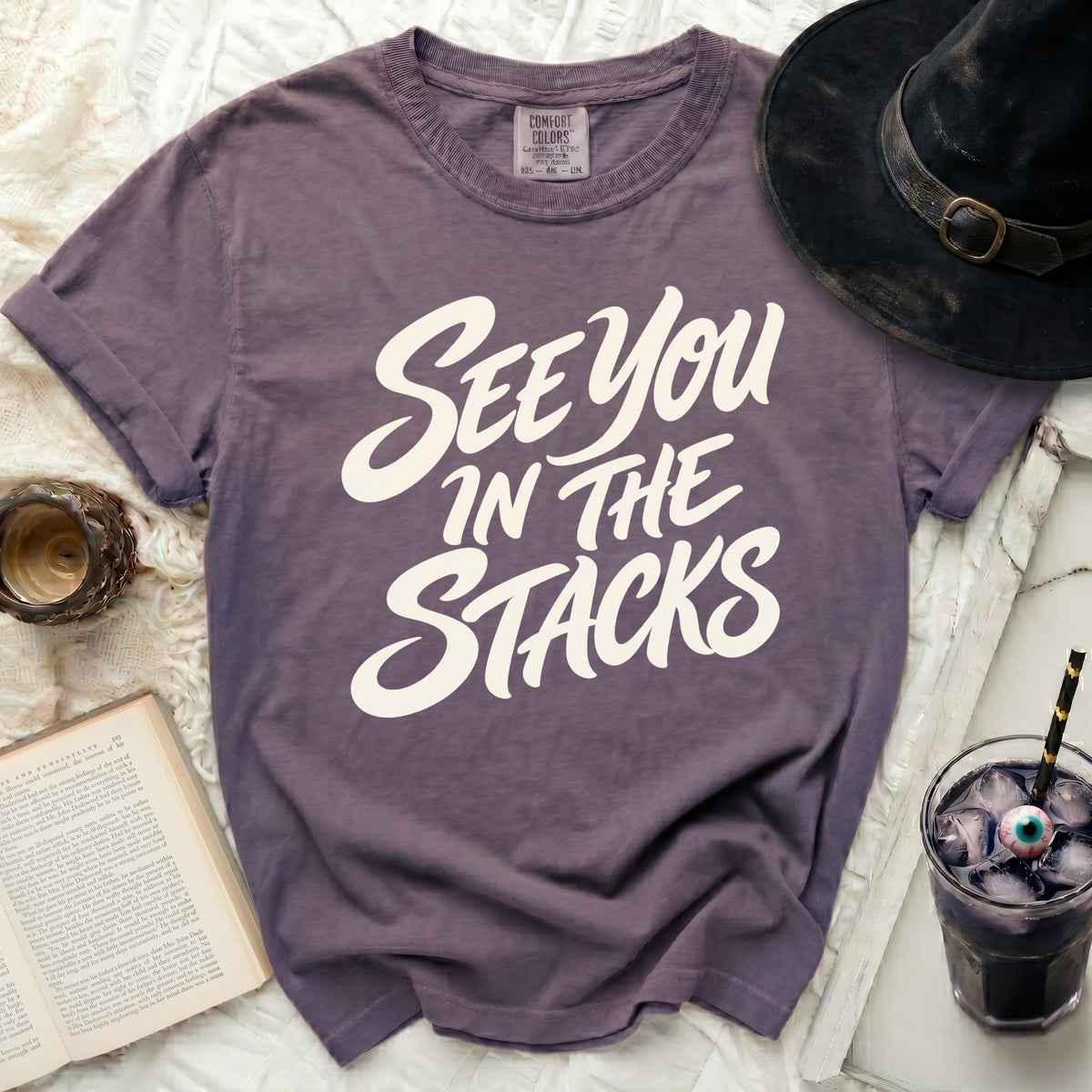 In The Stacks Tee
