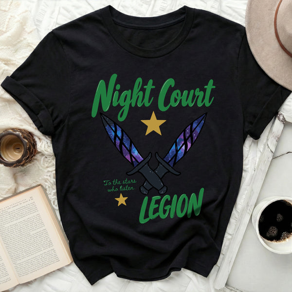 Night Court Legion Tee in Black