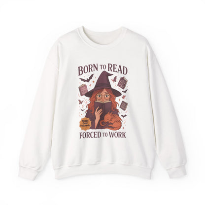 Born to Read Forced to Work Graphic Sweatshirt product