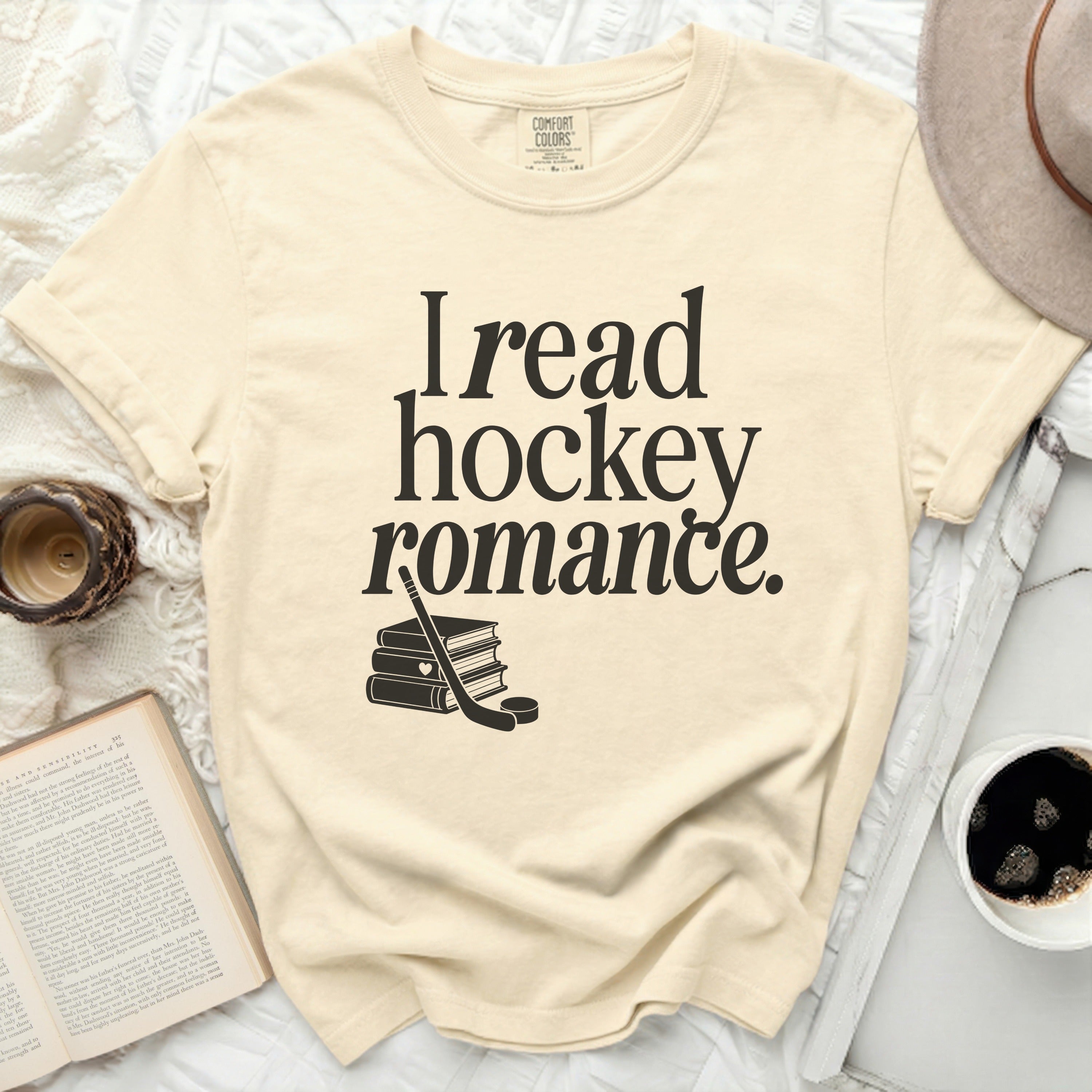 Cream t-shirt with 