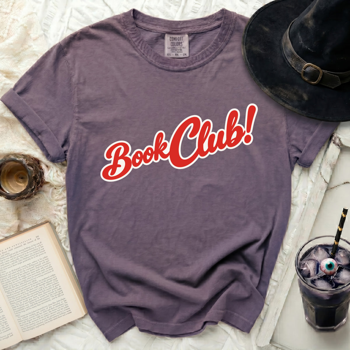 Retro Book Club Tee