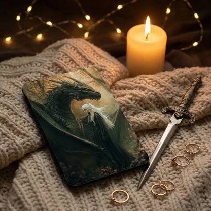 Dragon White Haired Woman Fantasy Forest Magical product type