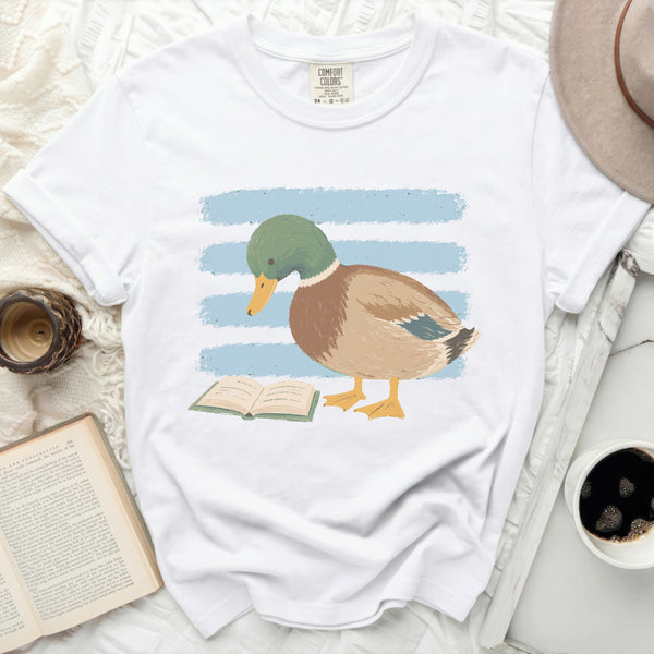Reading Mallard Tee in White