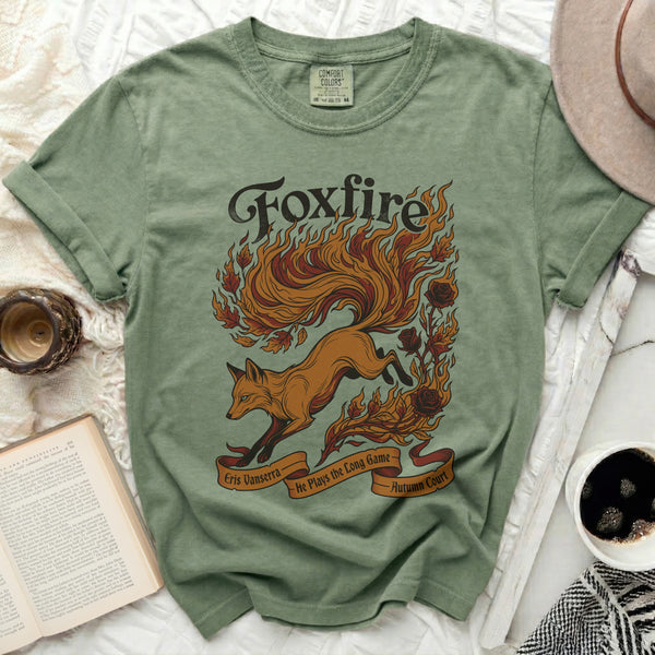 Foxfire Autumn Court Tee in Moss