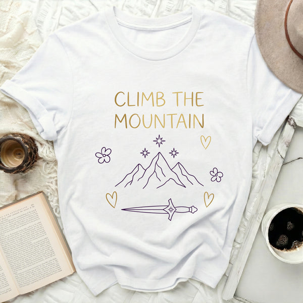 Dainty Starlight Dagger Tee in White