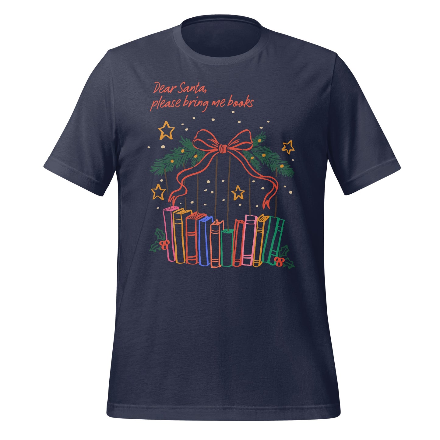 Dear Santa Please Bring Me Books T-Shirt