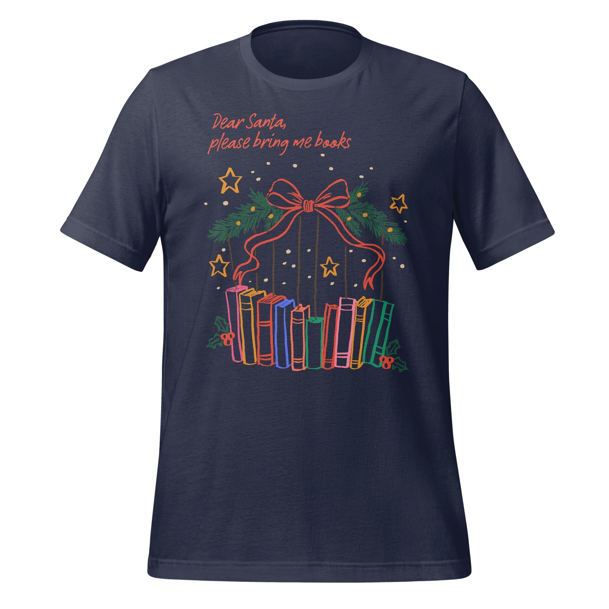 Dear Santa Please Bring Me Books T-Shirt