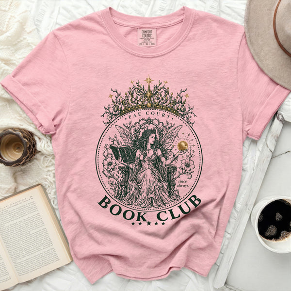 Fae Court Book Club Tee in Blossom