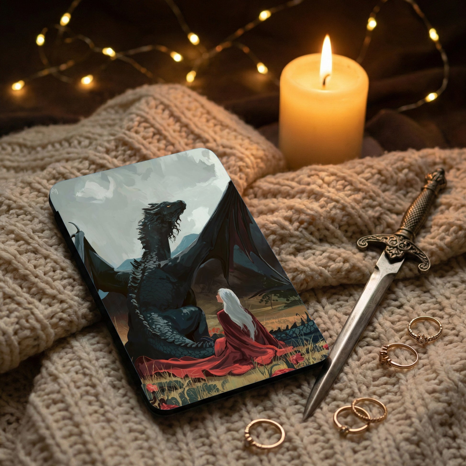 Dragon Companion Fantasy Epic Adventure Art product type