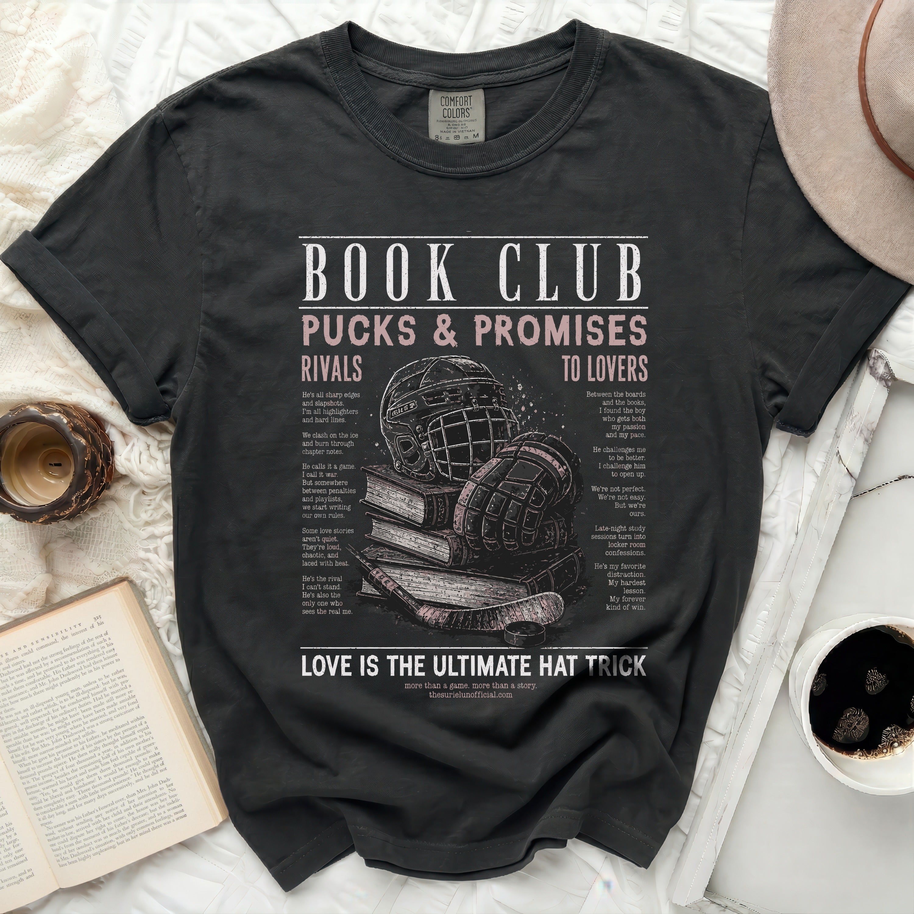Black t-shirt with 