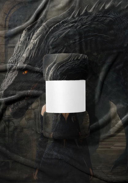Fantasy Dragon Design Blanket for Home Decor