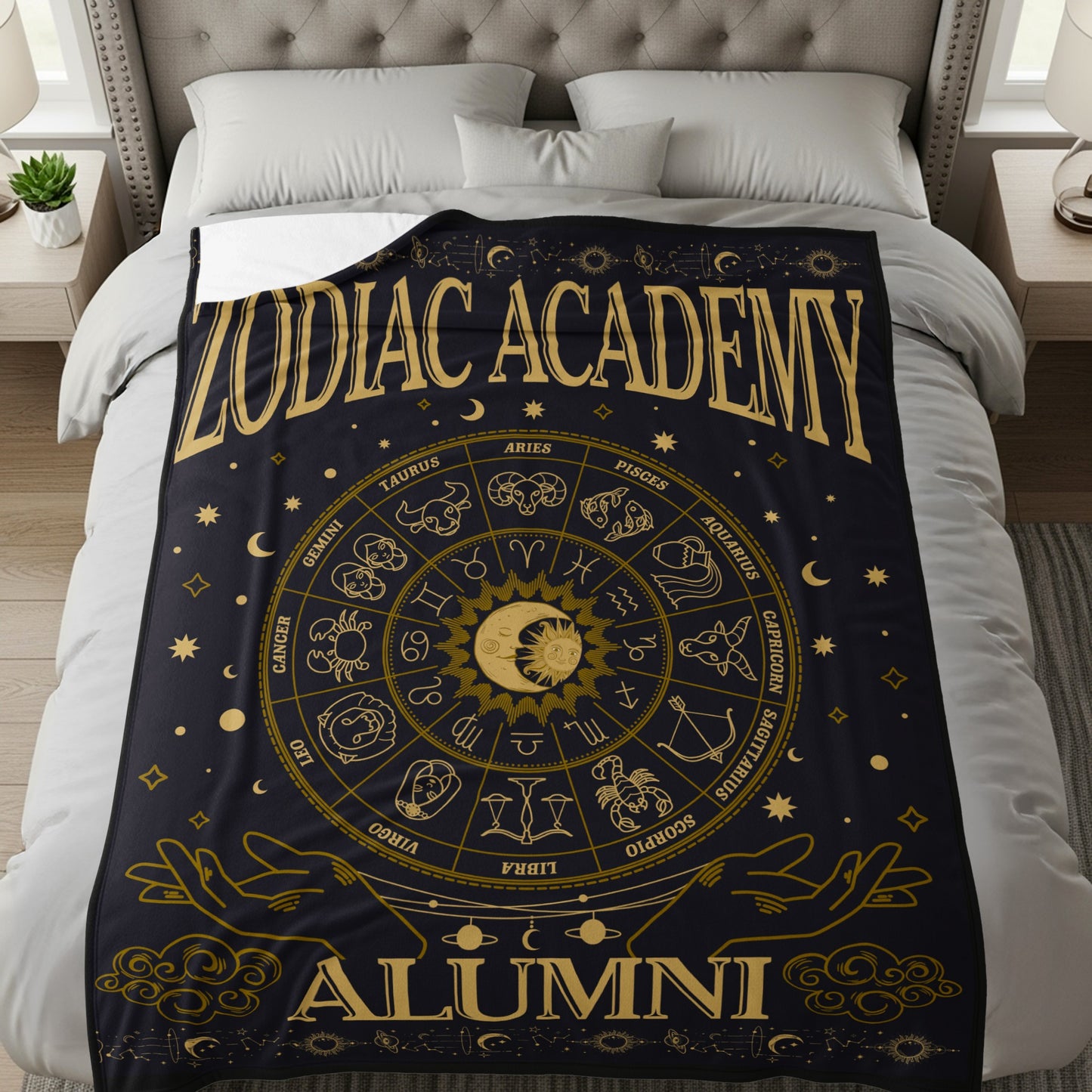 Zodiac Academy Alumni Astrological Blanket