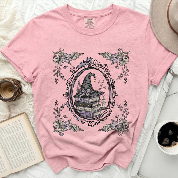 Book of Spells Tee in Blossom