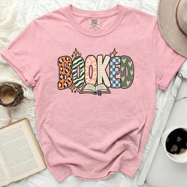 Retro Booked Tee in Blossom
