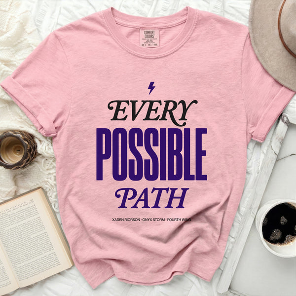 Every Possible Path Tee in Blossom