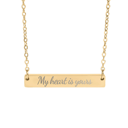 My Heart Is Yours Necklace - MagicMerchEmporium