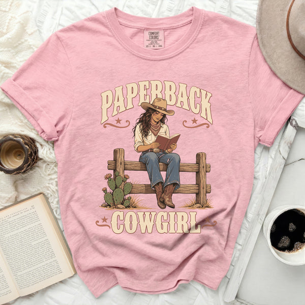 Paperback Cowgirl Tee in Blossom