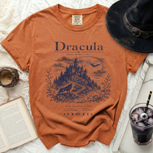 Dracula Stoker Tee in Yam