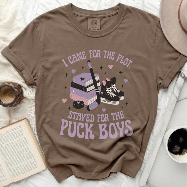 Puck Boys Plot Twist Tee in Espresso