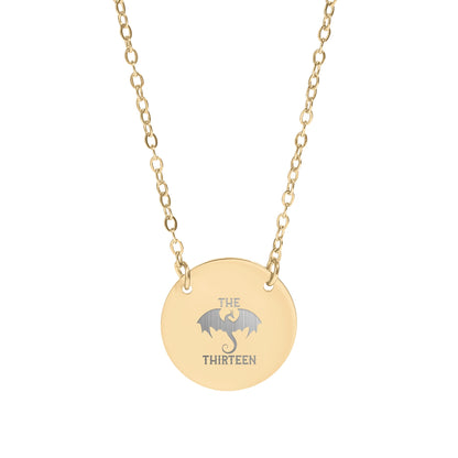 The Thirteen Necklace with Bat Design Pendant