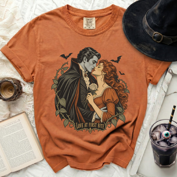 Love At First Bite Tee in Yam